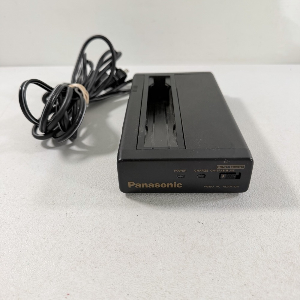 Genuine Panasonic PV-A22MD Camcorder Battery Charger AC Adapter TESTED